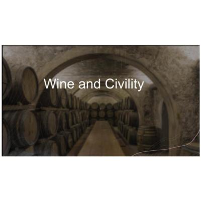 2024 – September 11- Wine and Civility